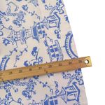 Jude Connally Megan Short Dress Chinoiserie Print Asian Artsy Size XS Blue White Photo 8