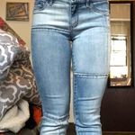 Stretchy Patched Jeans Size 2 Photo 0