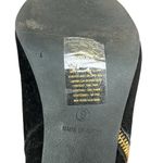 Avon Cushion Walk suede zipper tassel booties Black Size 9 Photo 6