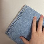 Levi's Levi’s wedgie straight light wash distressed ripped short rigid denim jeans 26 Photo 6