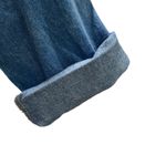 Vivaldi Jeanswear Vintage Double Breasted Denim Jean Blazer Jacket size small Blue Photo 3