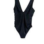 Ingrid & Isabel Black One Piece Swimsuit V Neck Size L Photo 6