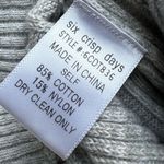 Attu Ribbed Knit Flare Pants Gray Size M Photo 5