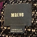 Maeve Anthropologie Black Gray Boucle Knit Dress Size XSP Photo 3