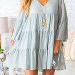 Impressions Mint Babydoll Dress Photo 0