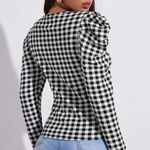 SheIn Black Long Sleeve Tee Photo 1