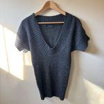 Club Monaco  Dark Gray V-Neck Sweater Photo 0