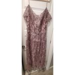 La Femme Woman's High Neck Lace Column gown.a20 Photo 1
