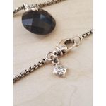 David Yurman Black Onyx Diamond Pendant Capri Necklace in Sterling Silver 18in Photo 4