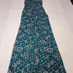 House of Harlow 1960 x REVOLVE Viana Maxi Dress in Teal Floral Multi Blue Photo 13