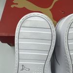 Puma Court Sneaker, White, Women's Casual Low Top Leather Shoes Size 6.5 Photo 13