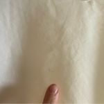 Patrizia Luca Oversized Caftan Tunic Top Blouse White NWT Size O/S One Size Photo 3