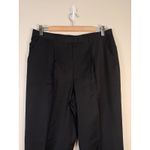 Escada Margaretha Ley Black Wool Pleated Front Dress Pants Women's Size 32 Photo 1