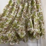 MISA Los Angeles Green Goddess Maia Blouson Dress Size Small $340 Photo 4