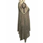 Free People Women SP Bumble Bees Knees Sharkbite Hem Tunic Tank Knit Speckle Top Photo 7