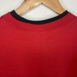 Vintage top stitch snowman crewneck Red Size L Photo 9