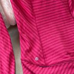 Lululemon Athletica Raspberry Striped Pullover Photo 2