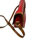 Dooney & Bourke Vintage Red All Weather Leather Large Cavalry Trooper Bag Photo 11