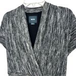 Anthropologie  Maeve Marled Knit Gray Wrap Front Sweater Dress Midi Dress XS Photo 2