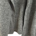 BCBGMAXAZRIA Gray Button Down Wool Blend Sweater Photo 2