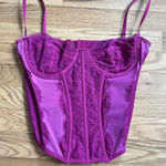 Urban Outfitters  Out From Under Modern Love Corset in purple size large Photo 0