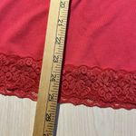 Fashion Bug  Cami Top L Womens Pink Base Layering Capsule Lace Hem VTG Y2K Fairy Photo 6