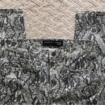 Veronica Beard  KATE SKINNY HIGHRISE SNAKESKIN JEANS SIZE 26/2 MADE IN USA NWT Photo 2