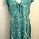 Showpo Secret Cure Mini Dress Mint floral 14 Green Photo 0