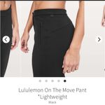 Lululemon NWOT women’s On The Move casual work Pants Photo 1