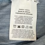 Nike Dri Fit Size Medium Blue/Gray Cropped Ruched Legging w/waistband pocket Photo 7