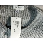 Evereve Harlow Zipper Cardigan Grey Ribbed Knit Long Sleeve Pockets XS NEW W/TAG Photo 4