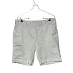 Vineyard Vines Women Short Dayboat Bermuda Flat Front Mid-RiStretch White Sz. 6 Photo 0