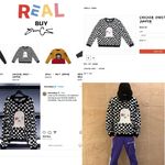 The Real Buy Ghost Checker Jumper - Trevor Andrew GucciGhost Sweater SS20 Photo 7