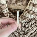 Free People Chunky Knit Tan Sweater Photo 3