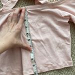 EXPRESS NEW Pale Pink Cold Shoulder Crop Top Size Small Strappy Blouse S NWOT Photo 4