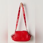 Free People  Leather Buckle Shoulder Bag NWT Photo 4