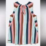 Matilda Jane  Just Imagine Sierra Multi-Striped Tie-Back Tank Photo 1