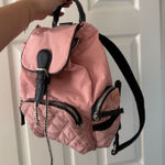 ZARA  Pink Drawstring Backpack  Photo 0