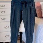 Comfy Black Sweatpants Sherpa Lined Camping Outdoors Womens Small Photo 1