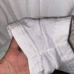 Nasty Gal White Cotton Athletic Activewear Fleece Sweat Shorts Women's Size XL Photo 3