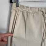 ZARA NEW  High Waisted Cream Slit Trousers Photo 8