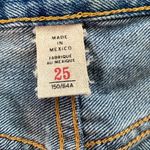 Ralph Lauren Double RL Vintage Straight Leg Distressed Denim Shorts Blue Size 25 Photo 9