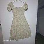 Streetwear Society  Floral Green Dress Photo 3