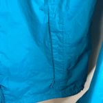 The North Face  Womens HYVENT Rain Hooded Jacket Size L Turquoise Outdoor Active Photo 4