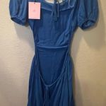 Hello Molly Mini Blue Dress Photo 3