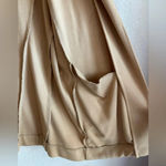 Badgley Mischka Vintage Badgely Mischka American Glamour Camel Blazer Style Cardigan Photo 4
