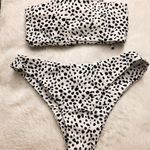 SheIn Black & White Polka Dot Bikini Photo 0