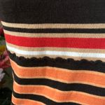 Uniqlo NWT MARNI  Merino Wool Blend Striped Sleeveless Knitted Dress Dark Brown S Photo 8