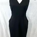 A New Day  black vneck dress with pockets size small Photo 1
