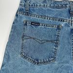 Jordache vintage Y2K 2000s retro  High-waisted, light blue, button fly denim shorts Photo 7